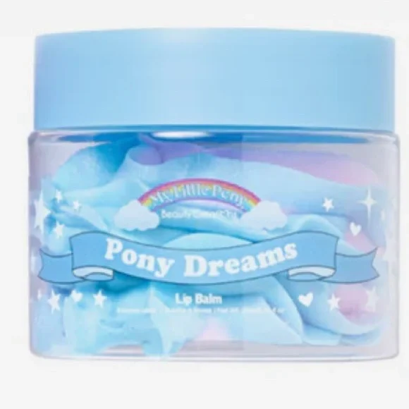 (1)LIMITED My little pony Lip balm (blue strawberry) (pink cotton candy) - Picture 3 of 3